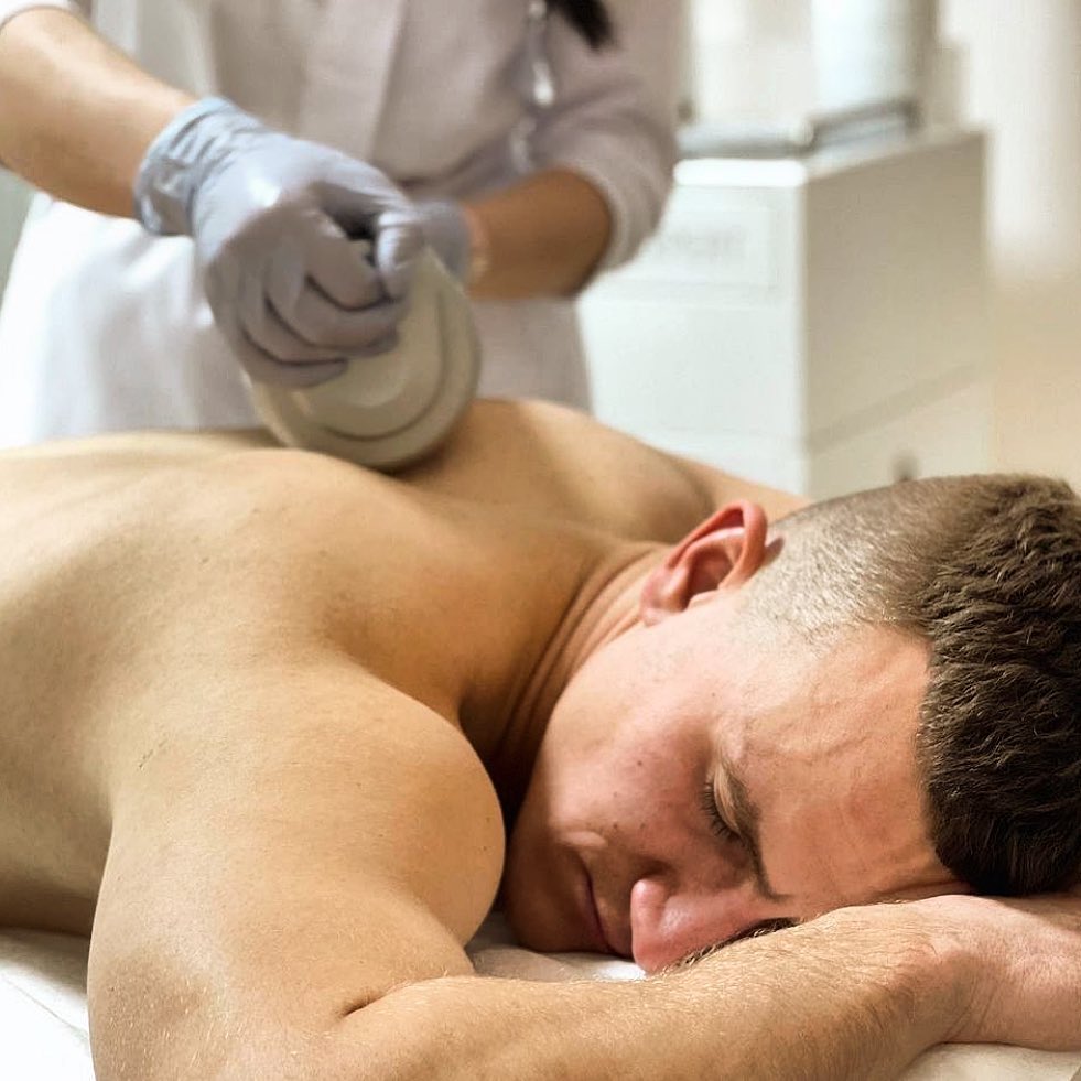 Lymphatic drainage massage